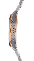 Tissot T Classic Luxury Powermatic 80 Black Dial Silver Steel Strap Watch For Men - T086.407.22.067.00