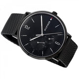  Shop Authentic Tommy Hilfiger Brooklyn Black Dial Black Mesh Bracelet Watch for Men - 1791507 - Luxxuri