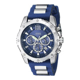  Shop Authentic Guess Sport Multifunction Blue Dial Blue Rubber Strap Watch For Men - W0167G3 - Luxxuri