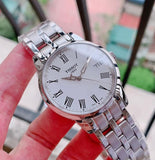  Shop Authentic Tissot T Classic Dream White Dial Silver Steel Strap Watch for Men - T033.410.11.013.01 - Luxxuri
