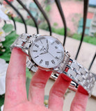  Shop Authentic Tissot T Classic Dream White Dial Silver Steel Strap Watch for Men - T033.410.11.013.01 - Luxxuri
