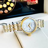  Shop Authentic Tissot Carson Automatic Silver Dial Two Tone Steel Strap Watch For Women - T085.207.22.011.00 - Luxxuri