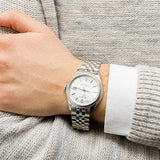  Shop Authentic Tissot Ballade Powermatic 80 Cosc Silver Dial Silver Steel Strap Watch For Men - T108.408.11.037.00 - Luxxuri