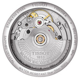  Shop Authentic Tissot T-Classic Powermatic 80 Mother of Pearl Silver Dial White Leather Strap Watch For Women - T108.208.26.117.00 - Luxxuri