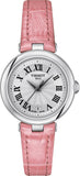  Shop Authentic Tissot Bellissima Small Lady Silver Dial Pink Leather Strap Watch For Women - T126.010.16.013.01 - Luxxuri