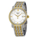  Shop Authentic Tissot T Classic Bridgeport Automatic Mother of Pearl Dial Two Tone Steel Strap Watch for Women - T097.410.22.116.00 - Luxxuri