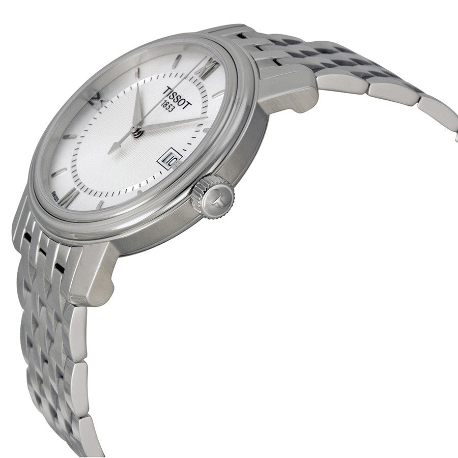  Shop Authentic Tissot T Classic Bridgeport Silver Dial Silver Mesh Bracelet Watch For Men - T097.410.11.038.00 - Luxxuri