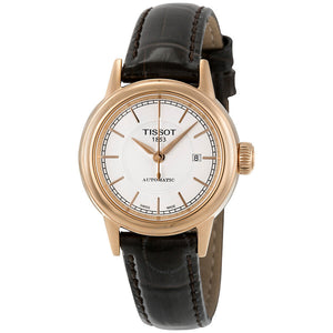  Shop Authentic Tissot Carson Automatic White Dial Brown Leather Strap Watch For Women - T085.207.36.011.00 - Luxxuri