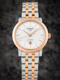  Shop Authentic Tissot T Classic Carson Premium 30 White Dial Two Tone Steel Strap Watch for Women - T122.207.22.031.01 - Luxxuri