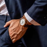  Shop Authentic Tissot Carson Premium Chronograph Silver Dial Brown Leather Strap Watch For Men - T122.417.36.033.00 - Luxxuri