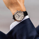  Shop Authentic Tissot Carson Premium Chronograph Silver Dial Black Leather Strap Watch For Men - T122.417.16.033.00 - Luxxuri