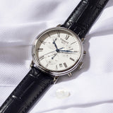  Shop Authentic Tissot Carson Premium Chronograph Silver Dial Black Leather Strap Watch For Men - T122.417.16.033.00 - Luxxuri