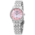  Shop Authentic Tissot T Classic Carson Premium Pink Dial Silver Steel Strap Watch for Women - T122.210.11.159.00 - Luxxuri