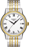  Shop Authentic Tissot T Classic Carson Quartz White Dial Two Tone Steel Strap Watch for Men - T085.410.22.013.00 - Luxxuri