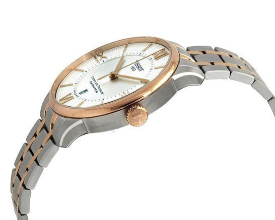  Shop Authentic Tissot Chemin des Tourelles Powermatic 80 Silver Dial Two Tone Steel Strap Watch for Men - T099.407.22.038.02 - Luxxuri