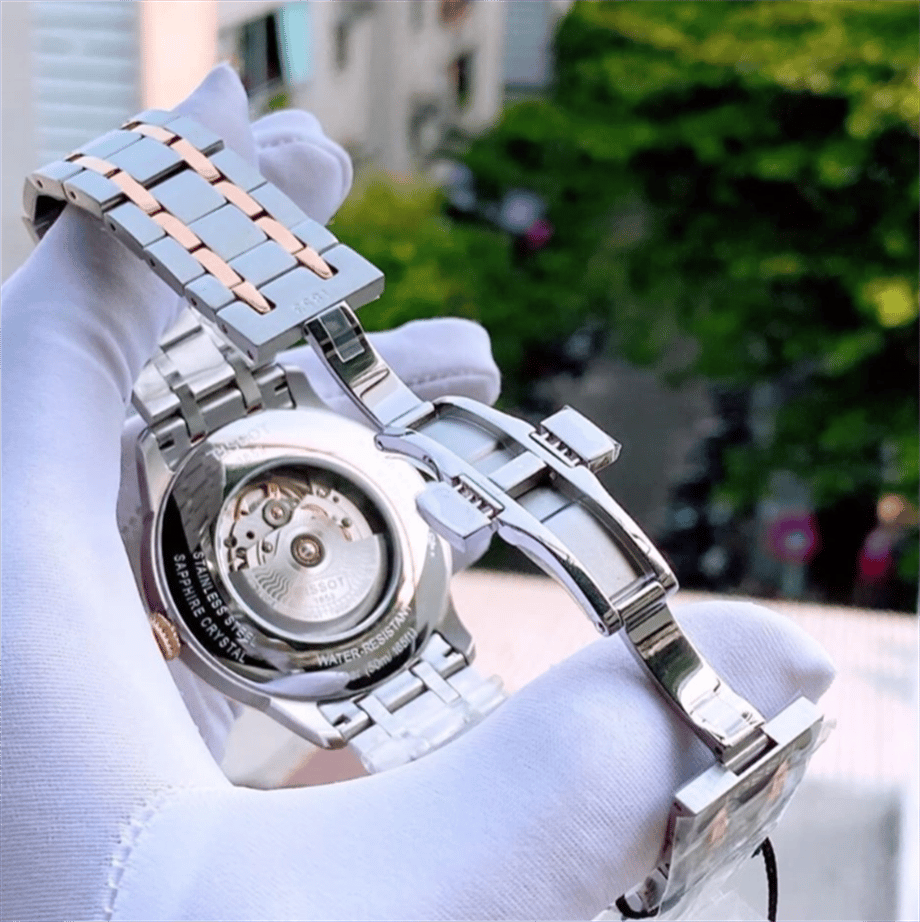  Shop Authentic Tissot Chemin des Tourelles Powermatic 80 Silver Dial Two Tone Steel Strap Watch for Men - T099.407.22.038.02 - Luxxuri