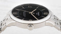 Tissot T Classic Chemin Des Tourelles Chronometer Black Dial Silver Steel Strap Watch For Men - T099.408.11.058.00