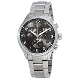  Shop Authentic Tissot T Classic Chrono XL Black Dial Silver Steel Strap Watch For Men - T116.617.11.057.01 - Luxxuri