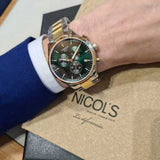  Shop Authentic Tissot T Sport Chrono XL Classic Green Dial Two Tone Steel Strap Watch for Men - T116.617.22.091.00 - Luxxuri