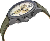  Shop Authentic Tissot T Sport Chrono XL Beige Dial Green Nylon Strap Watch for Men - T116.617.37.267.00 - Luxxuri