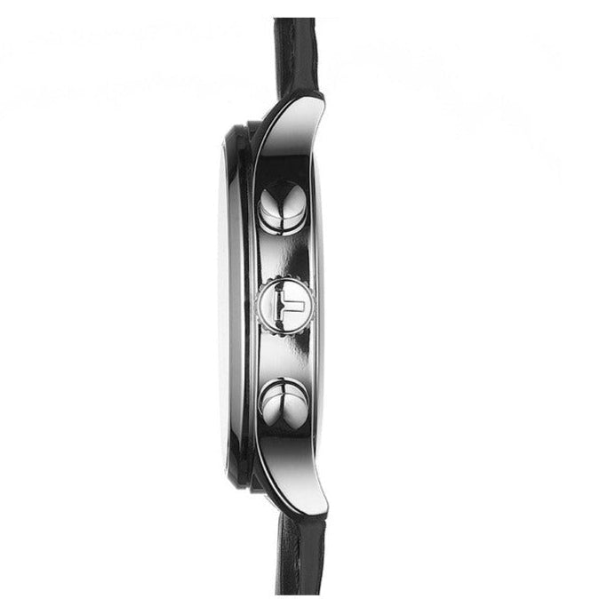  Shop Authentic Tissot Chrono XL Classic Black Dial Black Leather Strap Watch For Men - T116.617.16.057.00 - Luxxuri