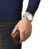  Shop Authentic Tissot T Classic Dream White Dial Silver Steel Strap Watch For Men - T129.410.11.013.00 - Luxxuri