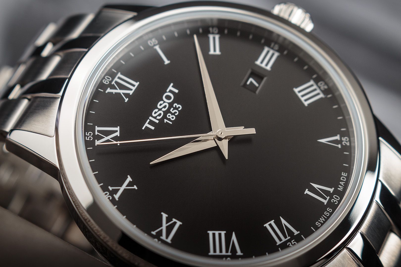  Shop Authentic Tissot Classic Dream Black Dial Silver Steel Strap Watch For Men - T129.410.11.053.00 - Luxxuri