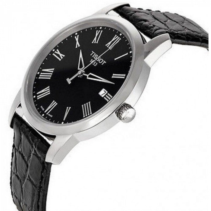  Shop Authentic Tissot Classic Dream Black Dial Black Leather Strap Watch for Men - T033.410.16.053.01 - Luxxuri