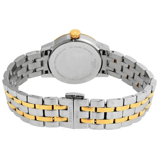  Shop Authentic Tissot Classic Dream Lady Gold Dial Two Tone Steel Strap Watch For Women - T129.210.22.263.00 - Luxxuri
