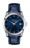  Shop Authentic Tissot Couturier Lady Blue Dial Blue Leather Strap Watch for Women - T035.210.16.041.00 - Luxxuri