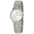  Shop Authentic Tissot Desire White Dial Two Tone Mesh Bracelet Two Tone Steel Watch For Men - T52.2.481.31 - Luxxuri