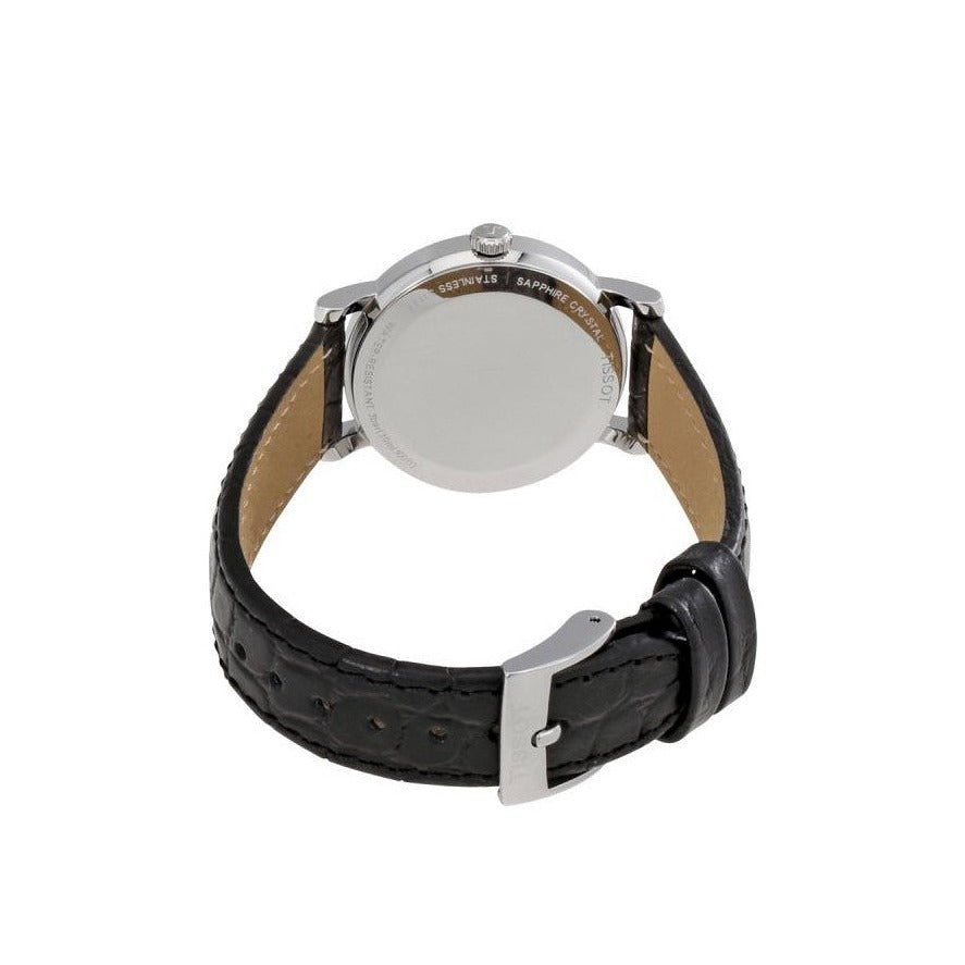  Shop Authentic Tissot Everytime Small White Dial Black Leather Strap Watch For Women - T109.210.16.032.00 - Luxxuri