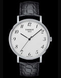 Shop Authentic Tissot Everytime Desire Medium White Dial Black Leather Strap Watch For Men - T109.410.16.032.00 - Luxxuri