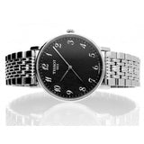  Shop Authentic Tissot T Classic Everytime Quartz Black Dial Silver Steel Strap Watch for Men - T109.410.11.072.00 - Luxxuri