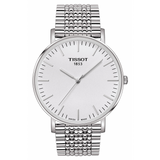  Shop Authentic Tissot T Classic Everytime Large White Dial Silver Steel Strap Watch for Men - T109.610.11.031.00 - Luxxuri