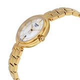  Shop Authentic Tissot Flamingo Mother of Pearl White Dial Gold Steel Strap Watch For Women - T094.210.33.111.00 - Luxxuri