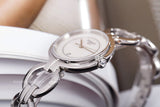  Shop Authentic Tissot T Trend Flamingo Mother of Pearl Dial Silver Steel Strap Watch for Women - T094.210.11.116.00 - Luxxuri