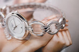  Shop Authentic Tissot T Trend Flamingo Mother of Pearl Dial Silver Steel Strap Watch for Women - T094.210.11.116.00 - Luxxuri