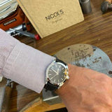  Shop Authentic Tissot Gentleman Black Dial Black Leather Strap Watch For Men - T127.410.16.051.00 - Luxxuri