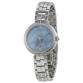  Shop Authentic Tissot T Lady Flamingo Mother of Pearl Blue Dial Silver Steel Strap Watch For Women - T094.210.11.121.00 - Luxxuri