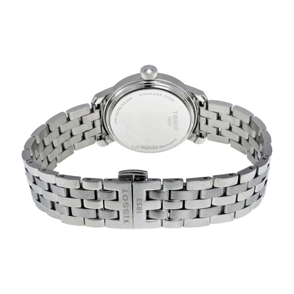  Shop Authentic Tissot T Classic Bridgeport Lady Quartz Stainless Steel Watch For Women - T097.010.11.038.00 - Luxxuri
