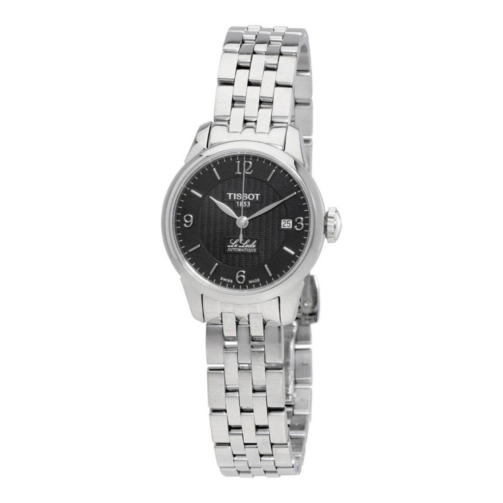  Shop Authentic Tissot Le Locle Small Automatic Black Dial Silver Steel Strap Watch For Women - T41.1.183.54 - Luxxuri