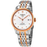  Shop Authentic Tissot T Classic Le Locle Powermatic 80 Silver Dial Two Tone Steel Strap Watch For Men - T006.407.22.036.00 - Luxxuri