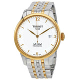  Shop Authentic Tissot Le Locle Automatic Silver Dial Two Tone Steel Strap Watch For Men - T006.408.22.037.00 - Luxxuri