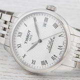  Shop Authentic Tissot Le Locle Powermatic 80 Silver Dal Silver Steel Strap Watch For Men - T006.407.11.033.00 - Luxxuri