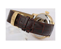  Shop Authentic Tissot Le Locle Automatic Gold Dial Brown Leather Strap Watch For Men - T41.5.413.73 - Luxxuri