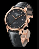  Shop Authentic Tissot Le Locle Chronometer Black Dial Black Leather Strap Watch For Men - T006.408.36.057.00 - Luxxuri