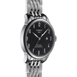  Shop Authentic Tissot T Classic Powermatic 80 Black Dial Silver Steel Strap Watch For Men - T41.1.483.52 - Luxxuri