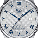  Shop Authentic Tissot Le Locle Powermatic 80 Silver Dial Silver Steel Strap Watch for Men - T006.407.11.033.03 - Luxxuri