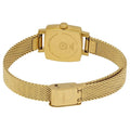  Shop Authentic Tissot Lovely Square Silver Dial Gold Mesh Bracelet Watch For Women - T058.109.33.031.00 - Luxxuri